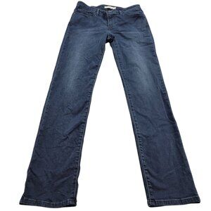 Levis 712 Jeans Womens 30 Blue Slim Denim Dark Wash